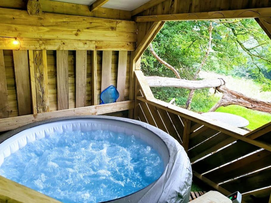 The Bothy: Tenby Retreat with Hot Tub and Projector Exterior photo